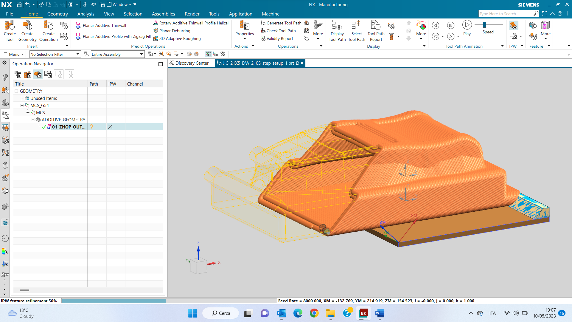  Belotti Siemens NX Simulazione del processo di stampa 3D 
